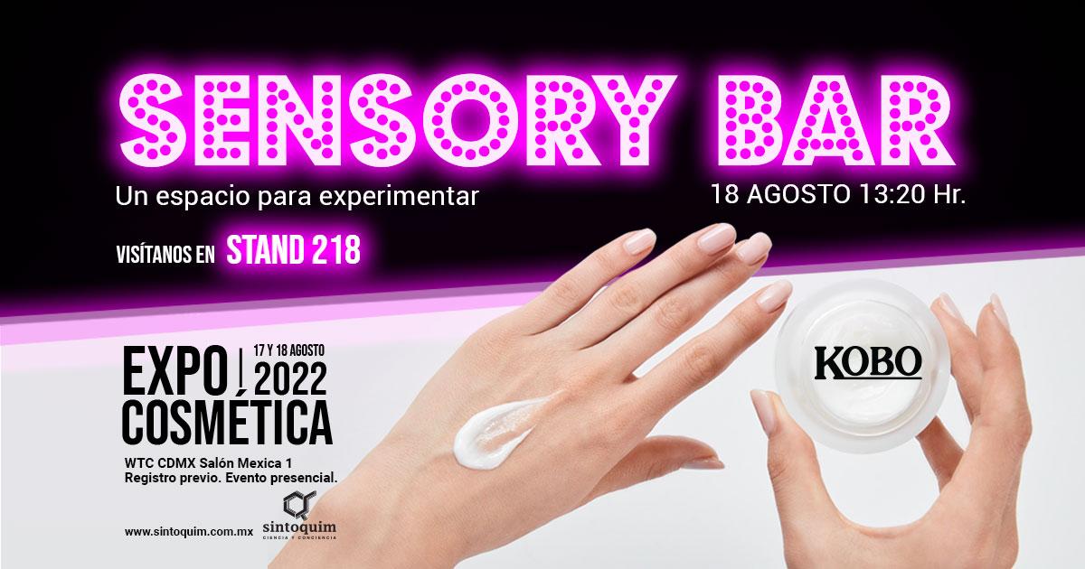 KOBO Sensory Bar Expo Cosmética 2022